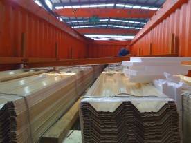 corrugated sheets packing