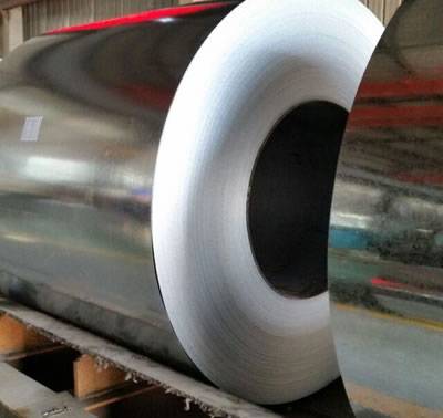 There is one galvanized steel coil, made of stainless steel and galvanized surface treatment.